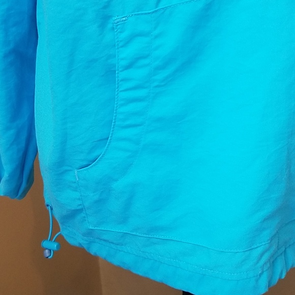 L.L. Bean Quarter Zip Pullover Light Jacket - Picture 3 of 6